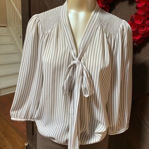 The Limited striped blouse